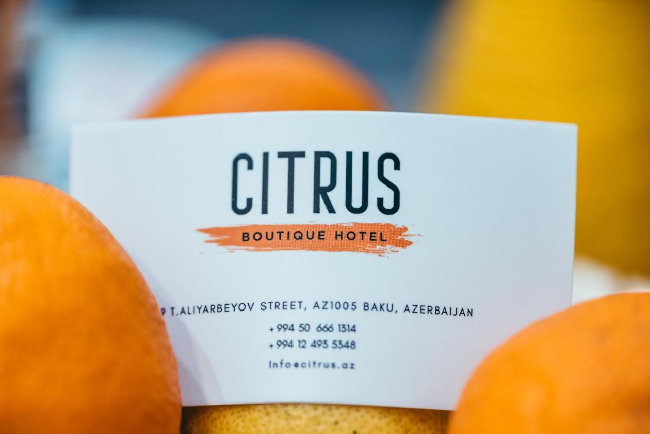 Citrus Boutique Hotel Baky Esterno foto